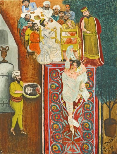 Salome and the Head of John the Baptist by Adalbert Trillhaase